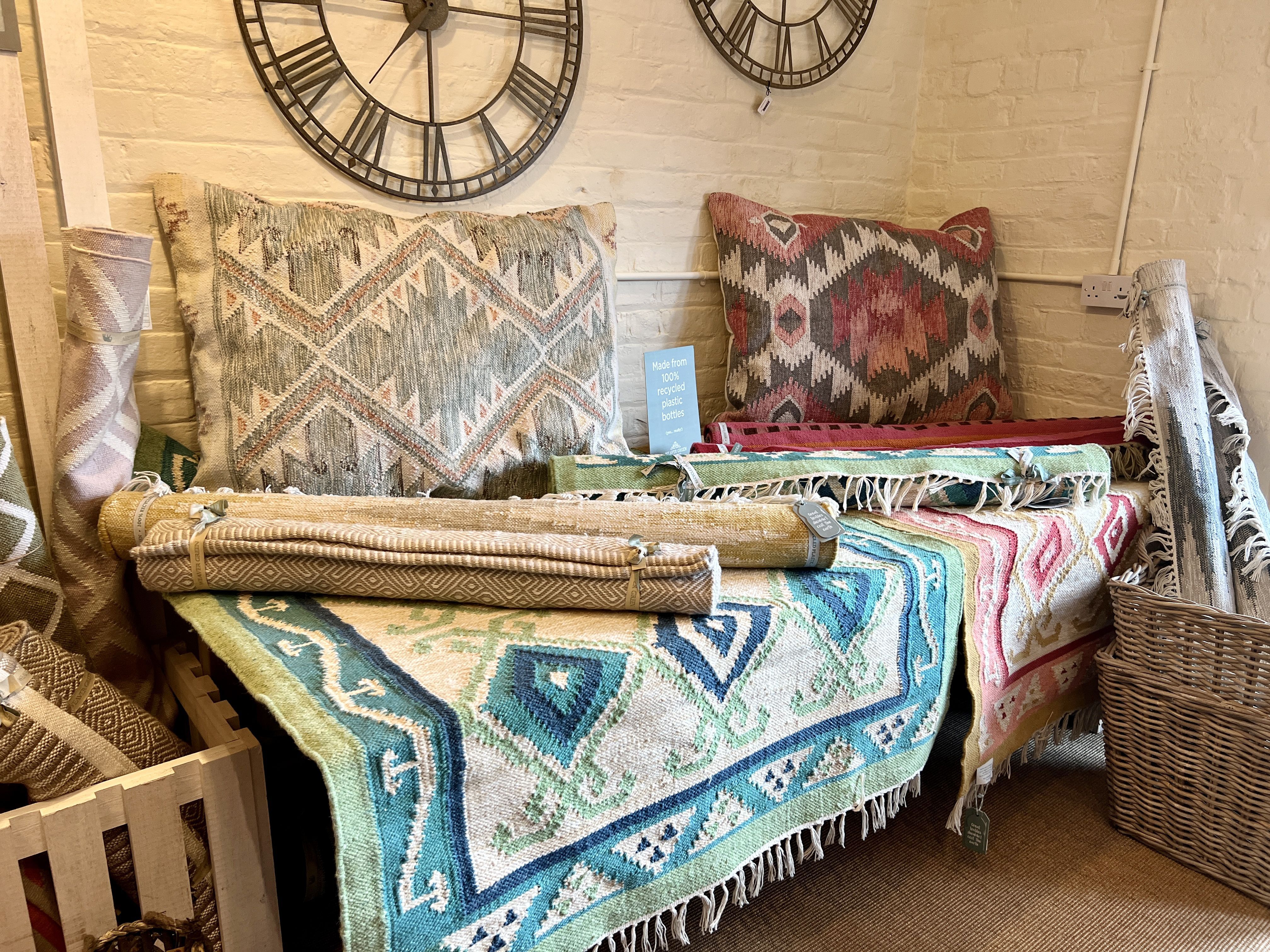 Rug room at Holloways